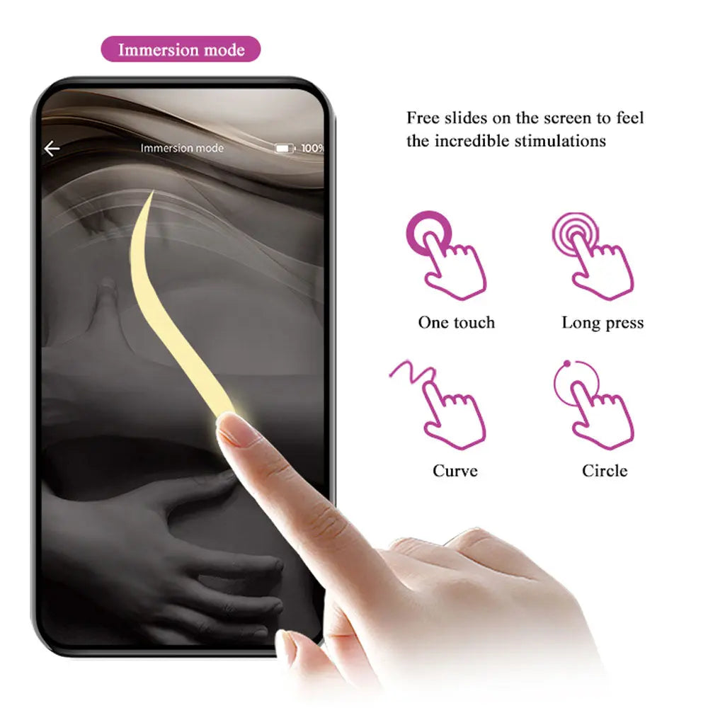 Pretty Love Nymph Global Remote Control Series - Purple – body-safe materials | Fu'Cha Exotics