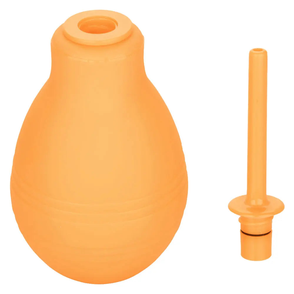 Cheeky One-Way Flow Douche - Orange – body-safe materials | Fu'Cha Exotics