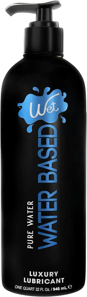 Wet Original Water Based Lubricant 32 Oz – body-safe materials | Fu'Cha Exotics