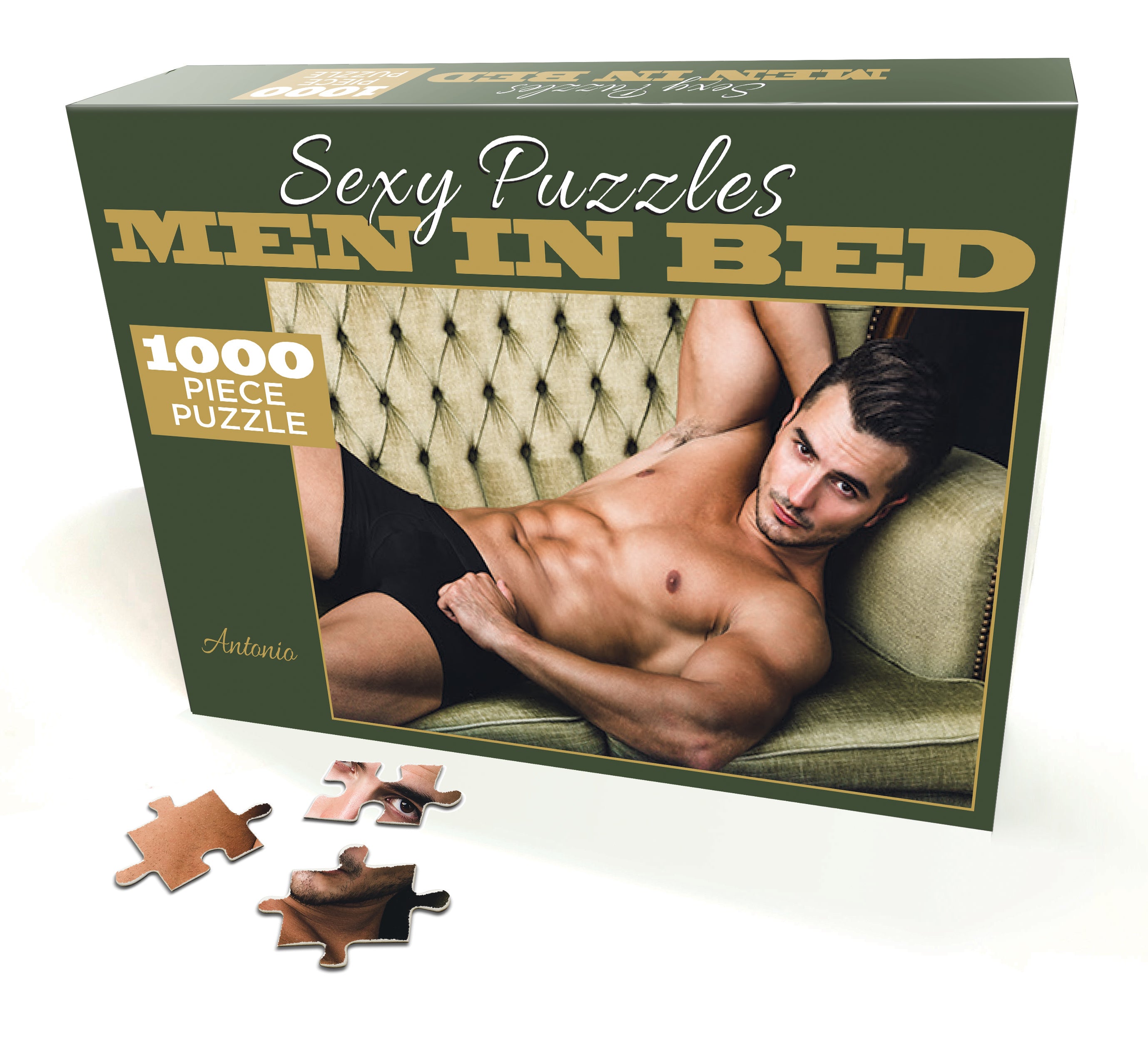 Sexy Puzzles - Men in Bed - Antonio