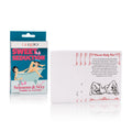 Sensual seduction game for lovers box with instruction panel and illustrated figures