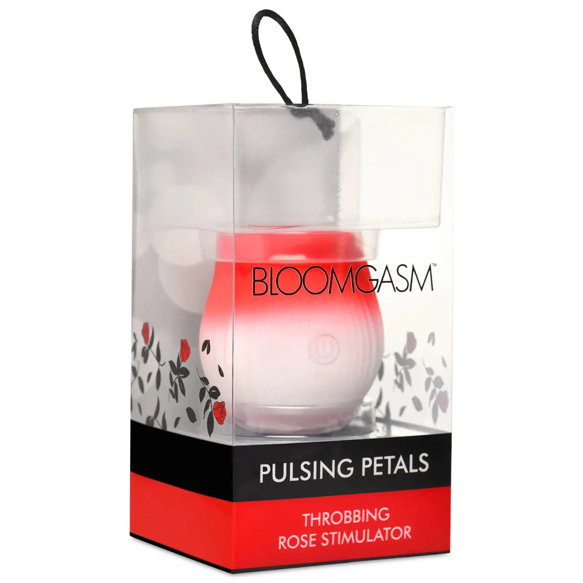 Pulsing Petals Throbbing Rose Stimulator - Red – body-safe materials | Fu'Cha Exotics