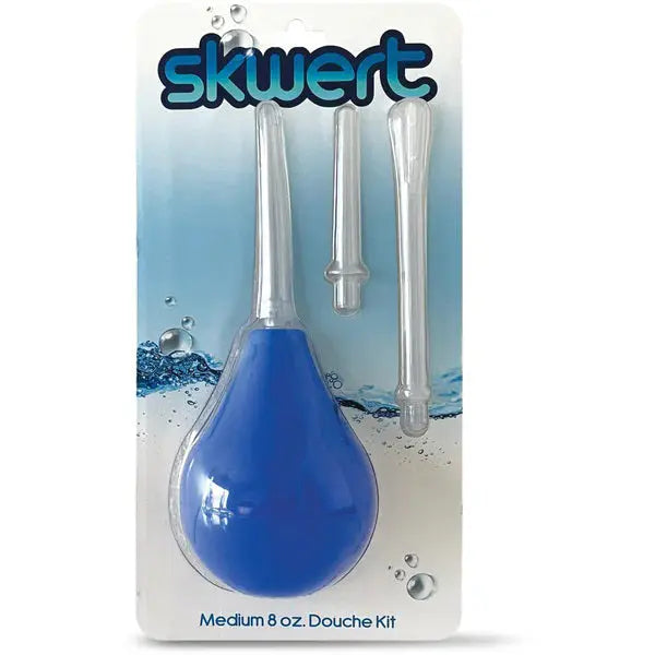 Skwert Medium 8oz Douche Kit – body-safe silicone | Fu'Cha Exotics
