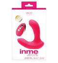 Inme Rechargeable Dual Vibe With Remote - Pink