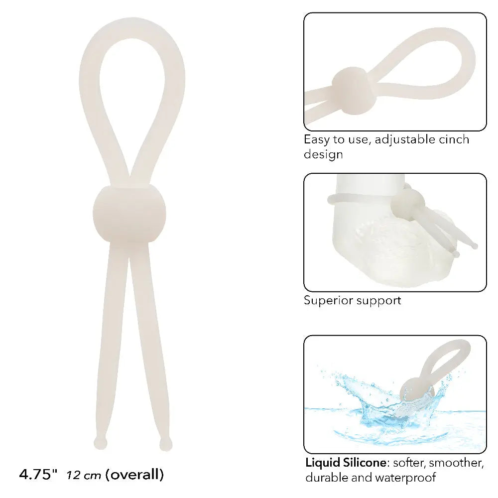 Alpha Liquid Silicone Lasso - Natural – body-safe materials | Fu'Cha Exotics
