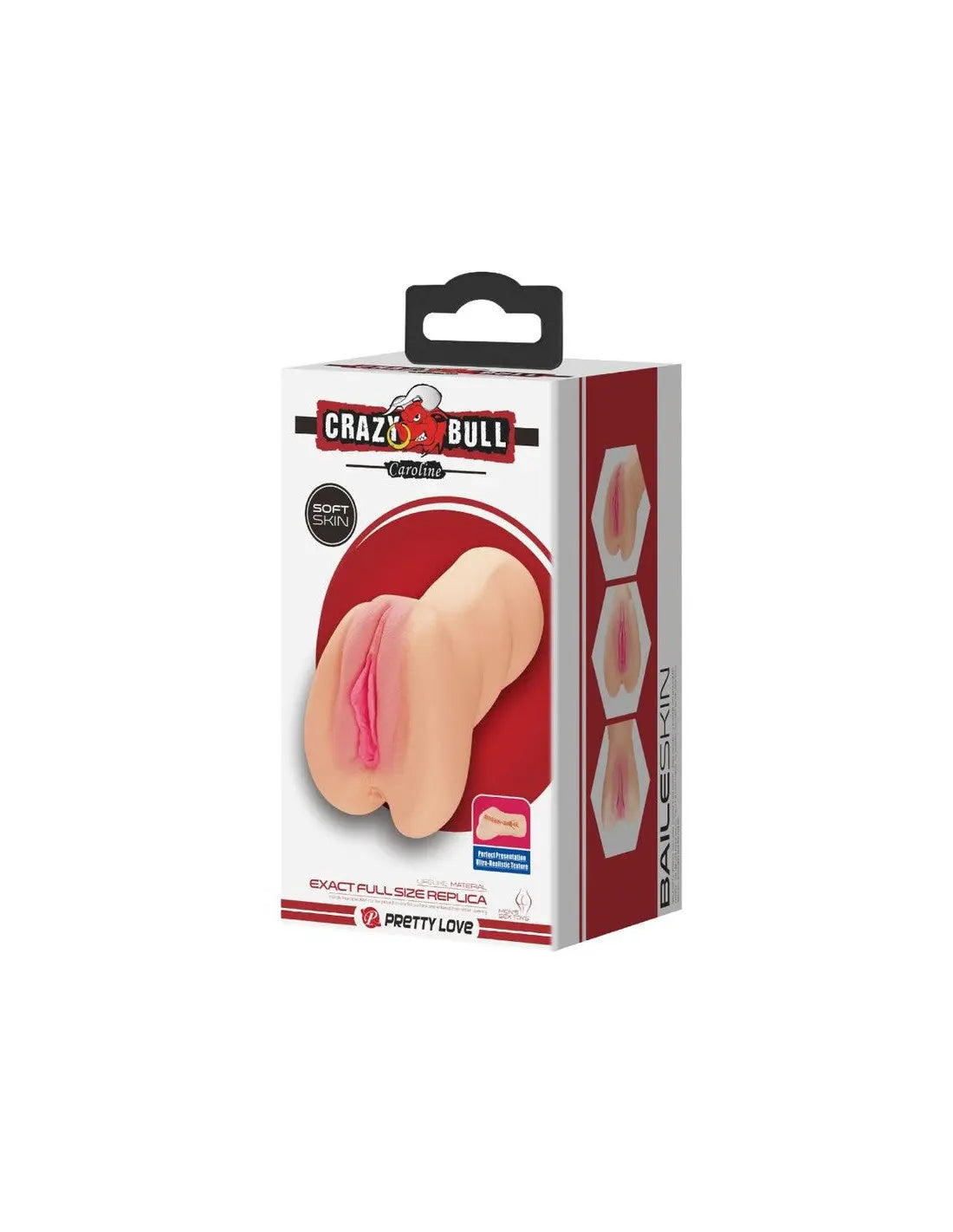 Caroline Realistic Vagina Masturbator - Light – body-safe materials | Fu'Cha Exotics