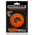 Axis - Rib Griphold Cockring - Orange Ice