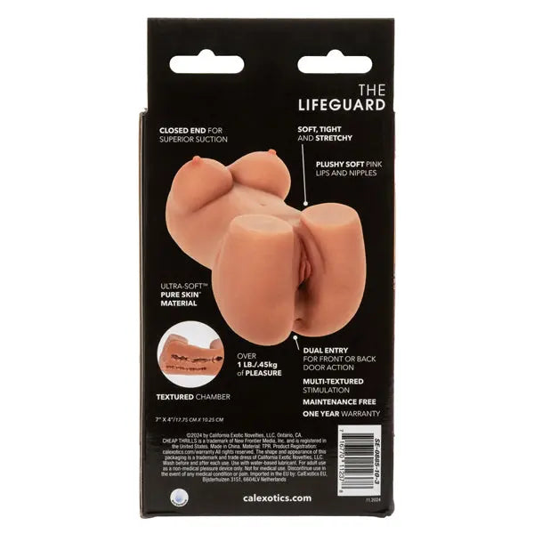Cheap Thrills the Lifeguard - Brown – body-safe materials | Fu'Cha Exotics