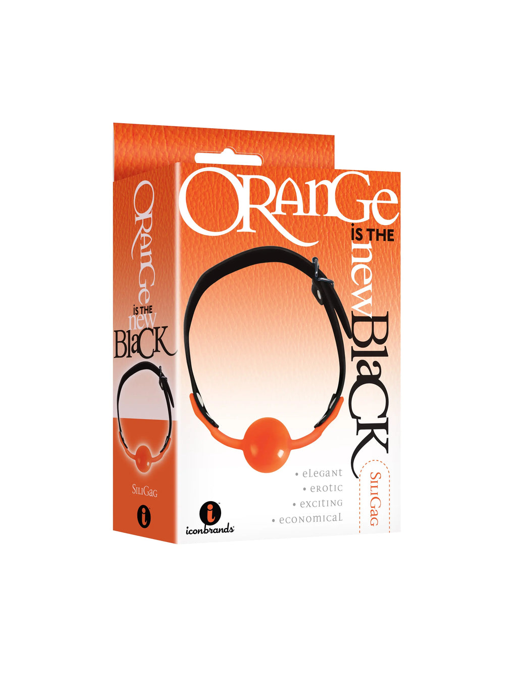 Orange Is the New Black Siligag – body-safe materials | Fu'Cha Exotics