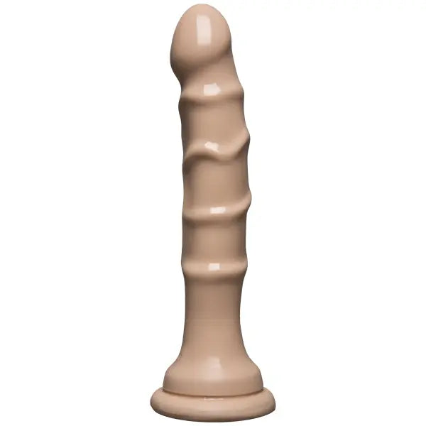 Raging Hard-Ons Slimline With Suction Cup 5.5 Inch Dong - Vanilla – body-safe materials suction stimulation | Fu'Cha Exotics