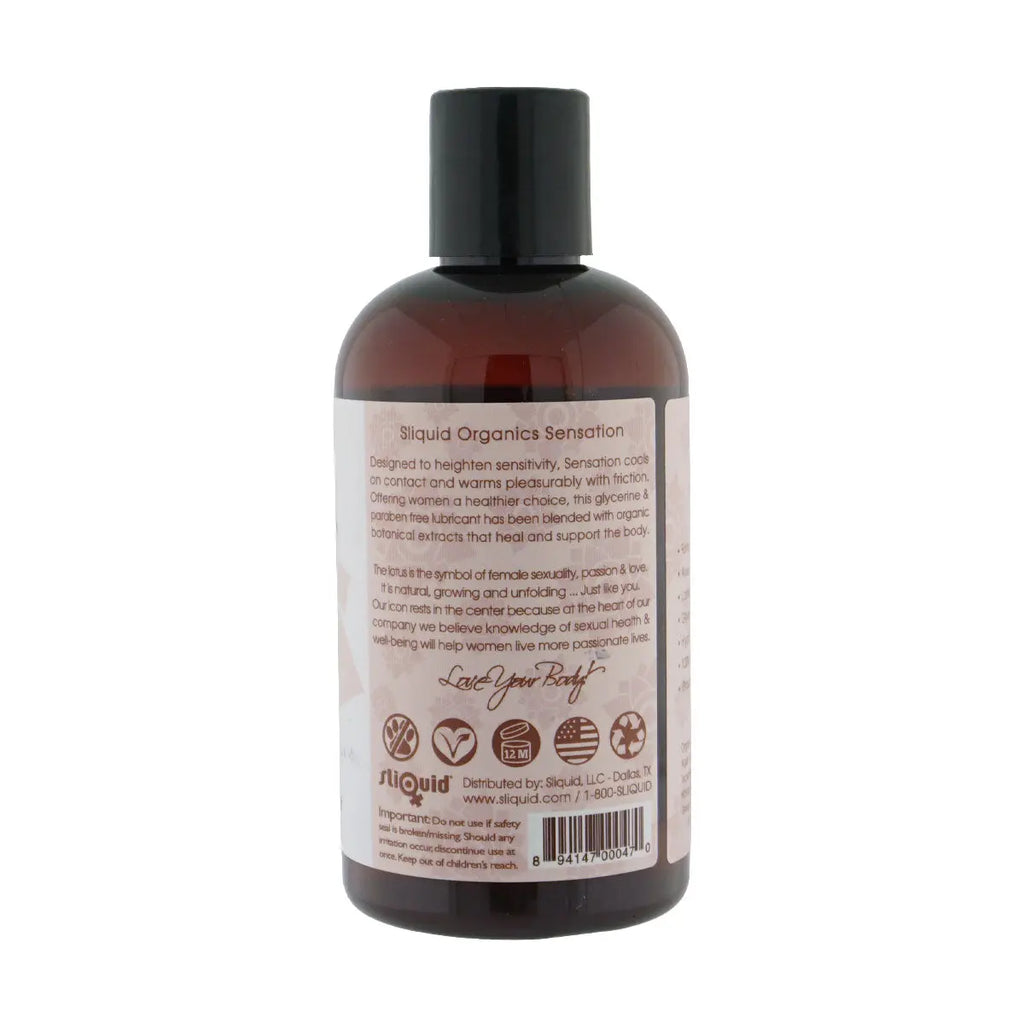 Organics Sensation - 8.5 Fl. Oz. (251 ml) – body-safe materials | Fu'Cha Exotics