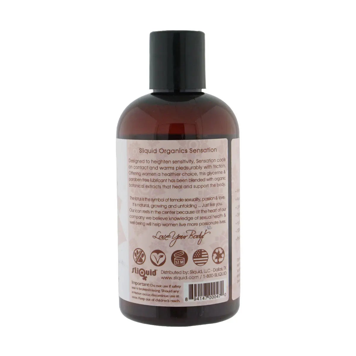 Organics Sensation - 8.5 Fl. Oz. (251 ml) – body-safe materials | Fu'Cha Exotics