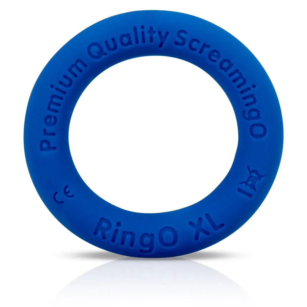 Ringo Ritz XL - Blue – body-safe silicone | Fu'Cha Exotics