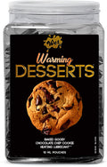 Wet Warming Desserts Baked Gooey Chocolate Chip Cookie 10 ml Pouches 144pc