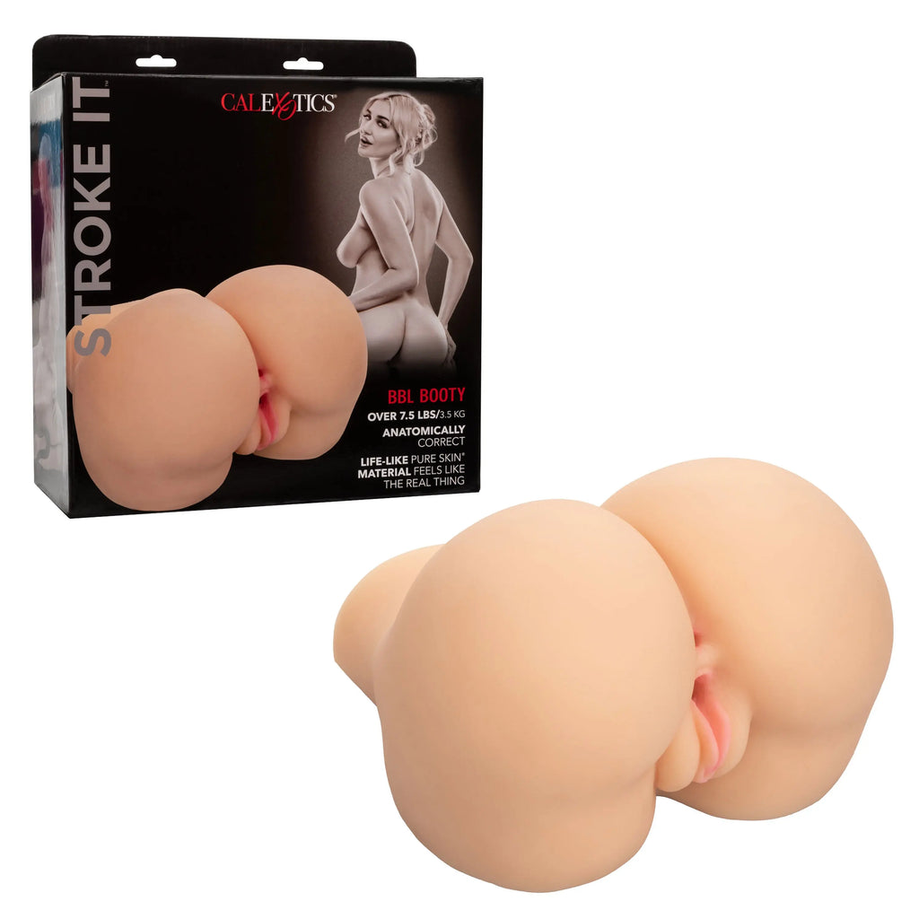 Stroke It Bbl Booty - Ivory – body-safe materials | Fu'Cha Exotics