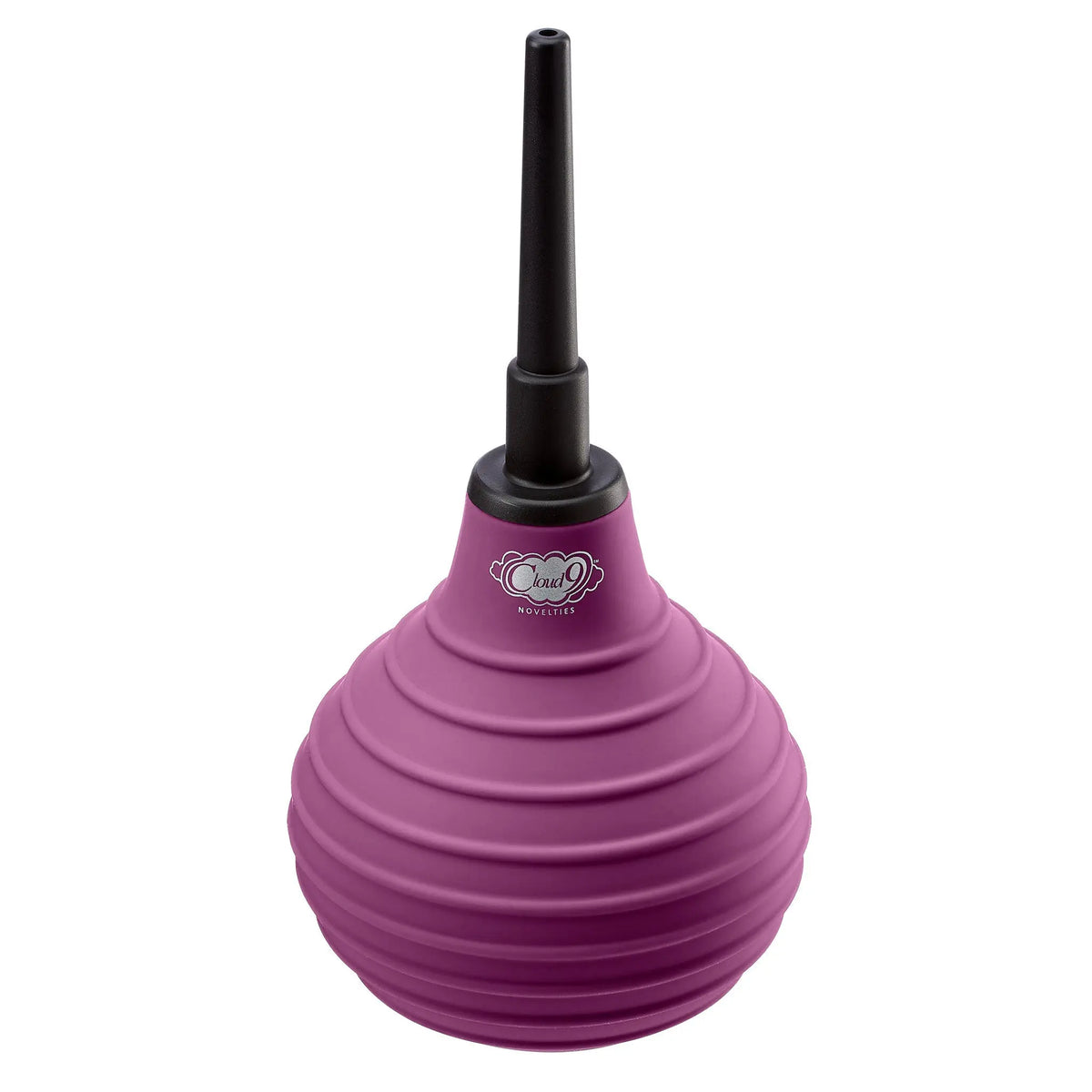 Health and Wellness Deluxe Enema Douche Non- Backflow One-Way Valve - 7.9 Fl. Oz. - Plum – body-safe materials | Fu'Cha Ex...