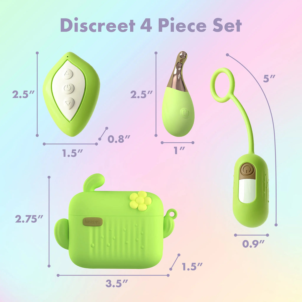 Play With Me - Blooming Bliss - Green – body-safe materials | Fu'Cha Exotics