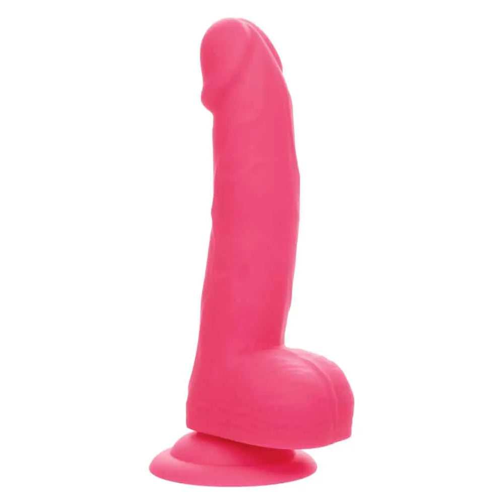 Neon Silicone Studs 6 Inch - Pink – body-safe materials | Fu'Cha Exotics