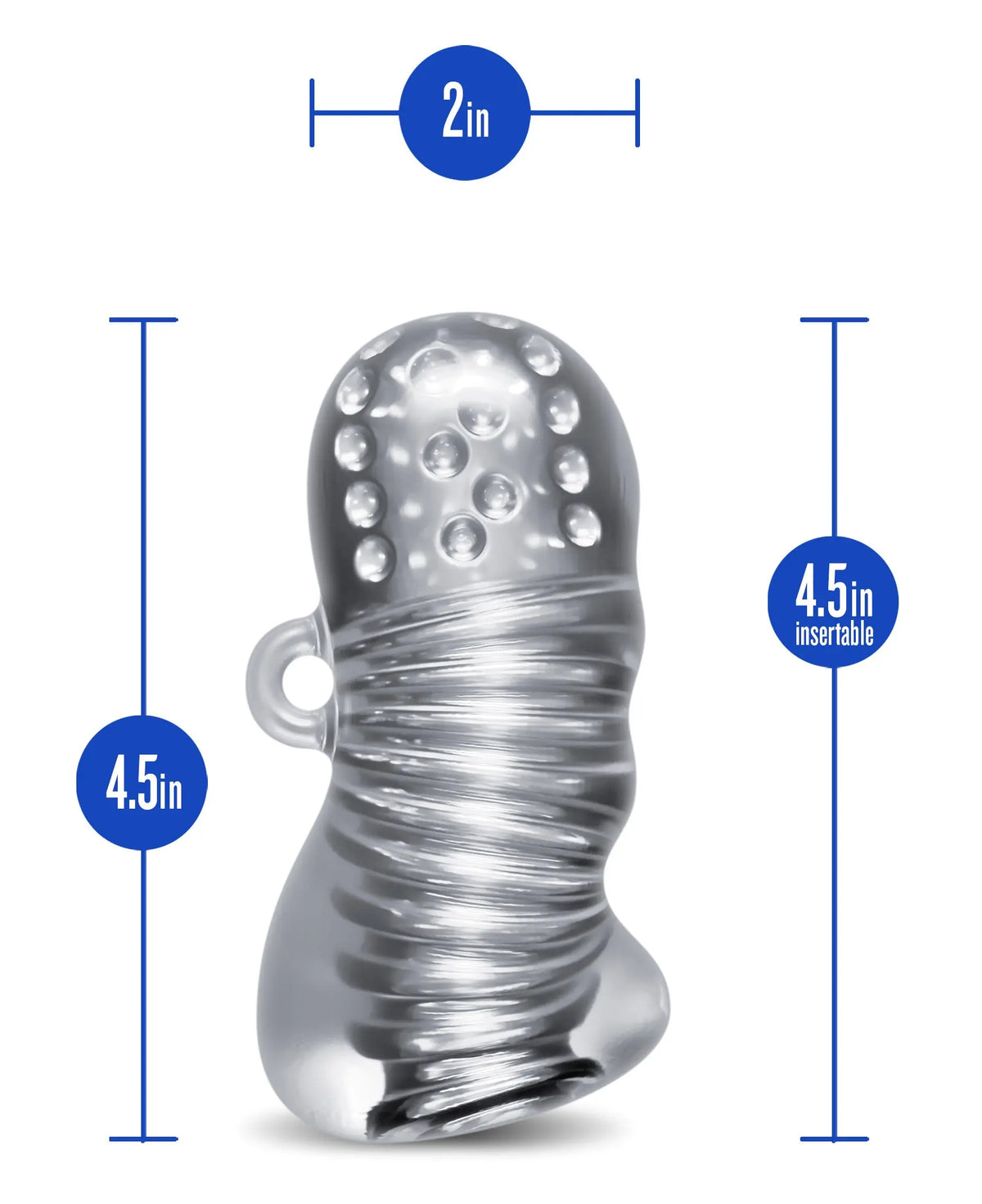 Rize - Squeezy - Clear – body-safe materials | Fu'Cha Exotics
