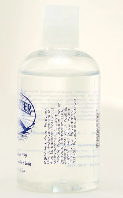 Boy Butter Clear H2O 4 Oz – body-safe materials | Fu'Cha Exotics