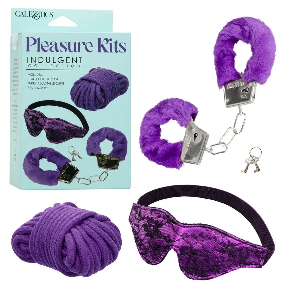 Pleasure Kits Indulgent Collection - Purple – body-safe materials | Fu'Cha Exotics