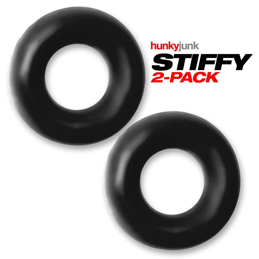 Stiffy 2 -Pack Bulge-Rings - Tar Ice – body-safe materials | Fu'Cha Exotics