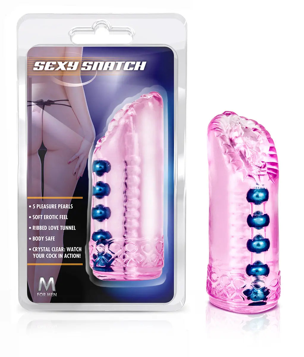 Sexy Snatch Masturbator - Pink – body-safe TPE thrusting action | Fu'Cha Exotics