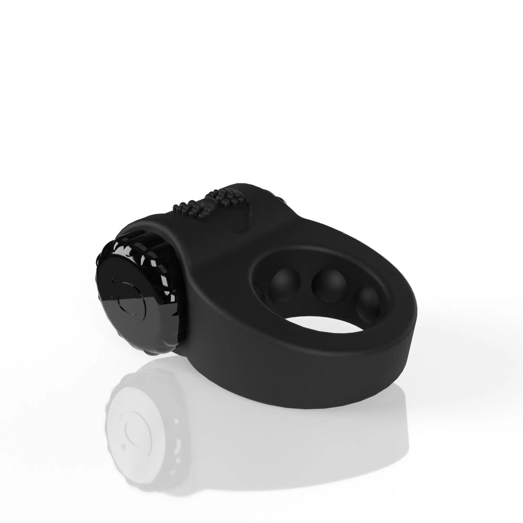 Screaming O - Big O Ritz Rechargeable Vibe Ring - Black – body-safe materials | Fu'Cha Exotics