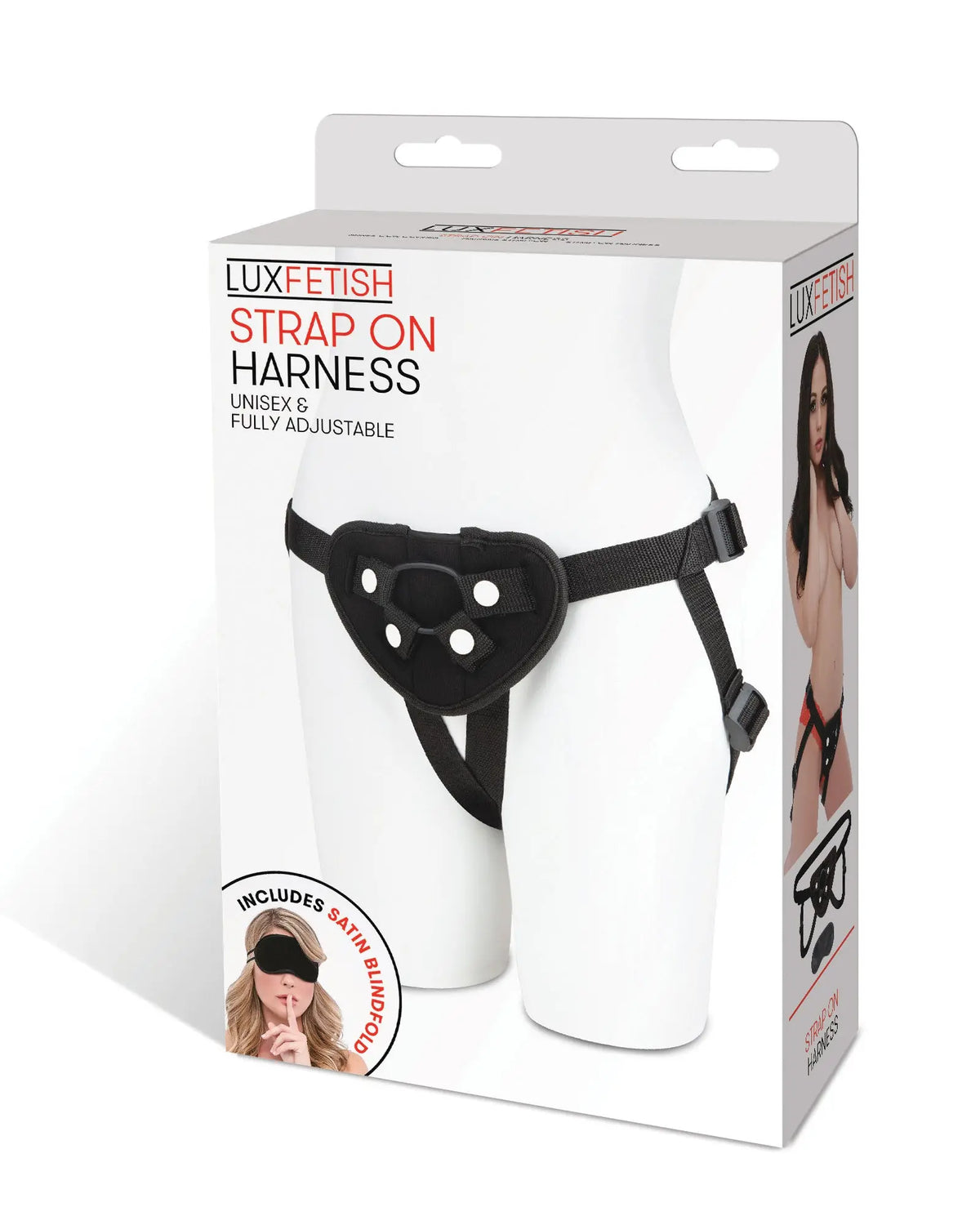 Neoprene Strap-on Harness - Black – body-safe materials | Fu'Cha Exotics