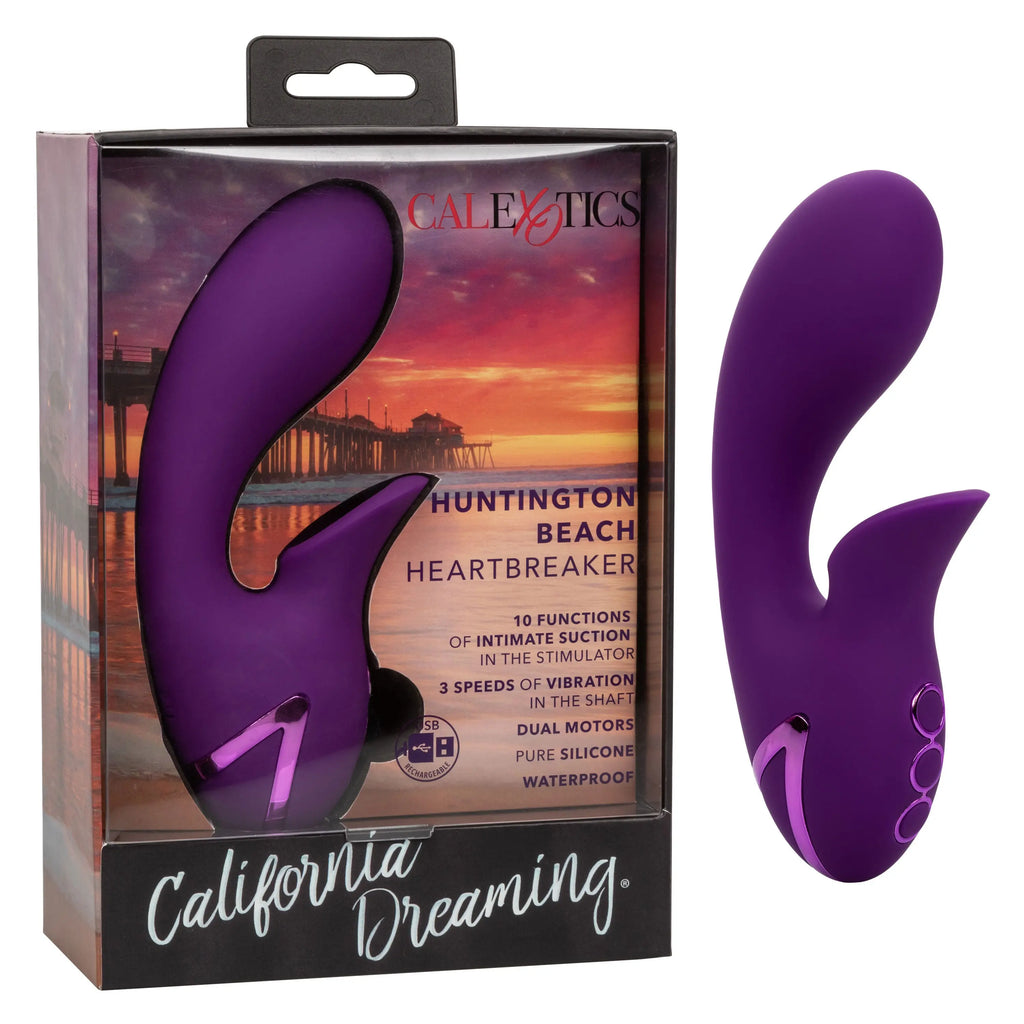 California Dreaming Huntington Beach Heartbreaker - Purple – body-safe materials | Fu'Cha Exotics