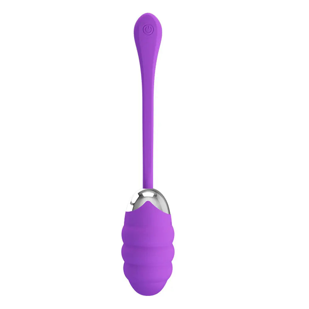 Pretty Love Franklin Rechargeable Egg Vibe - Purple – body-safe silicone USB-rechargeable | Fu'Cha Exotics