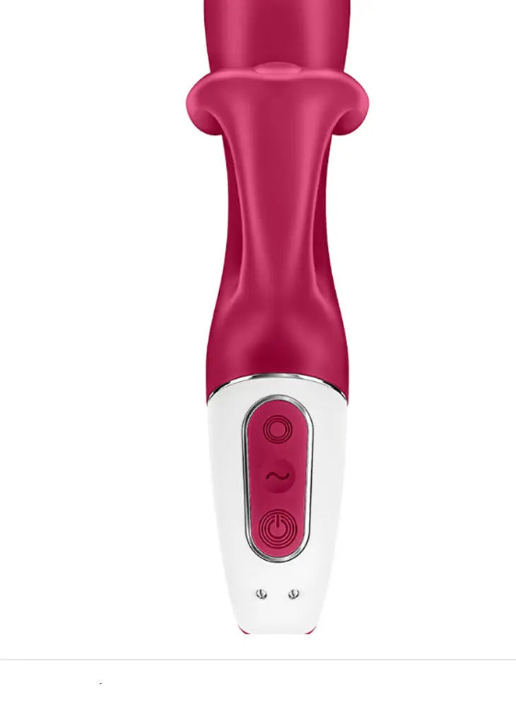 Satisfyer Embrace Me - Rabbit Vibrator - Berry – body-safe materials fully waterproof | Fu'Cha Exotics