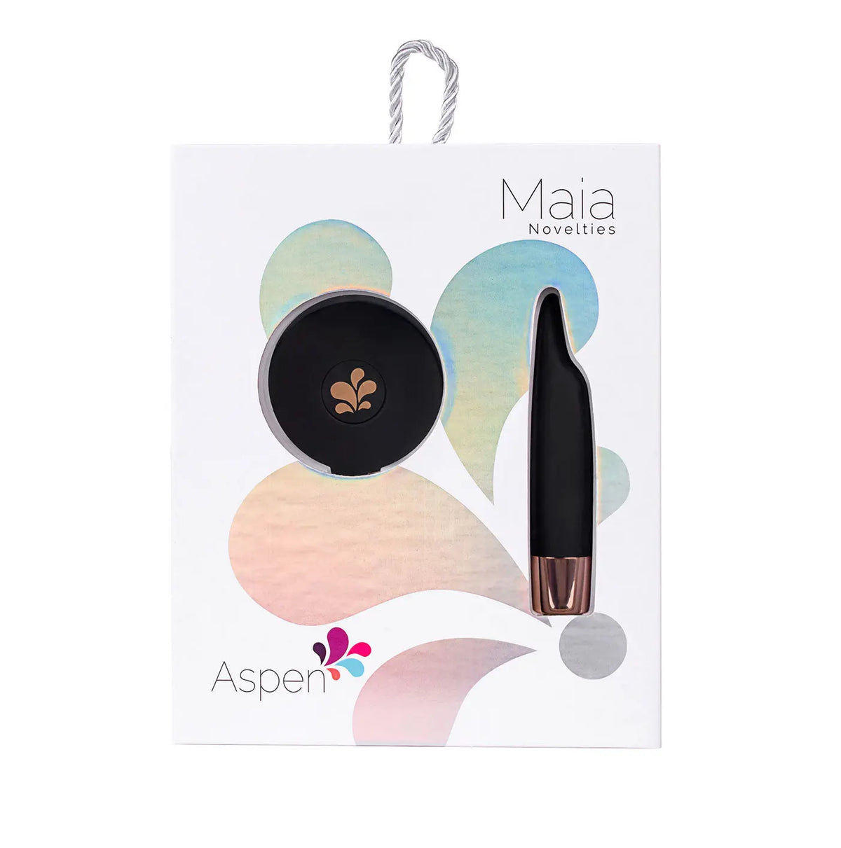 Aspen 15-Function Rechargeable Wireless Flickering Tip Vibrator - Black – body-safe materials | Fu'Cha Exotics