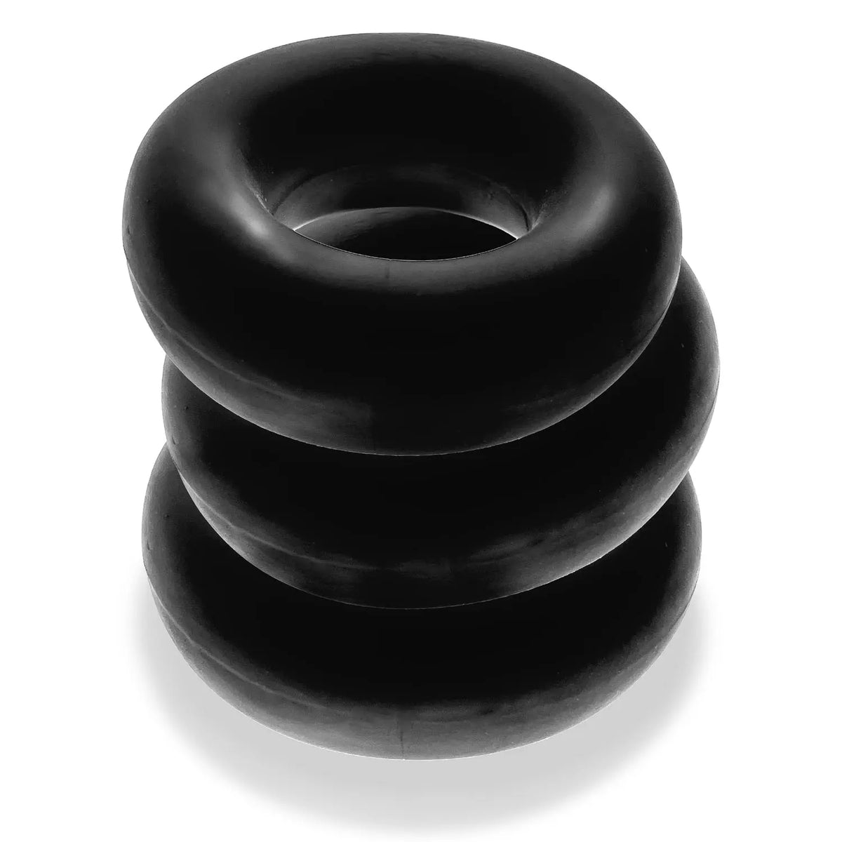 Fat Willy 3-Pack Jumbo C-Rings - Black – body-safe materials | Fu'Cha Exotics