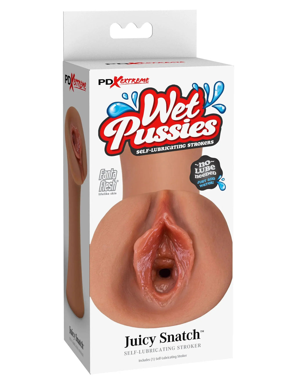 Extreme Wet Pussies - Juicy Snatch - Tan – body-safe materials | Fu'Cha Exotics