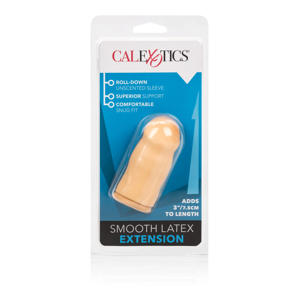 3 Inch Smooth Latex Extension - Ivory – body-safe materials | Fu'Cha Exotics