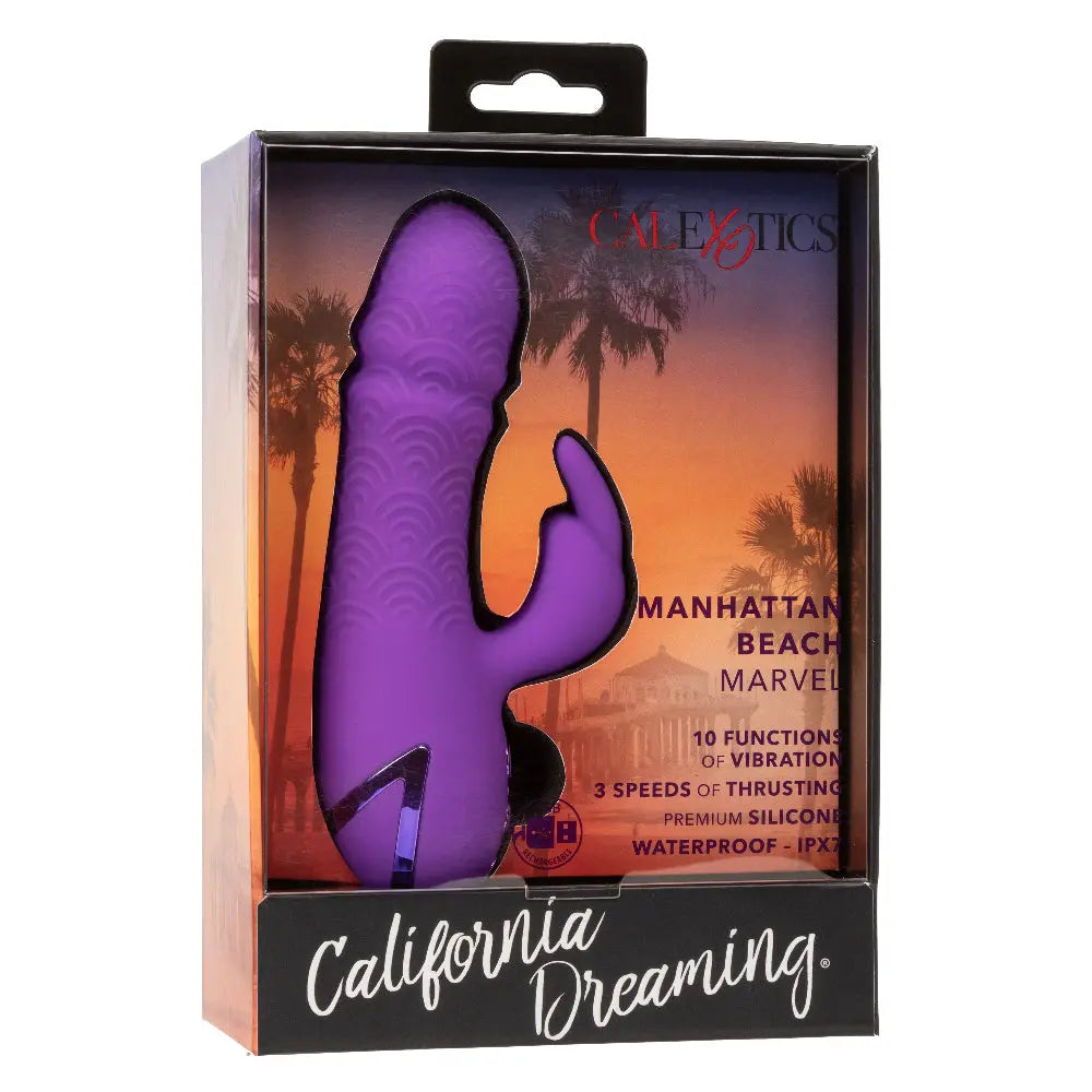 California Dreaming Manhattan Beach Marvel - Purple – body-safe materials | Fu'Cha Exotics