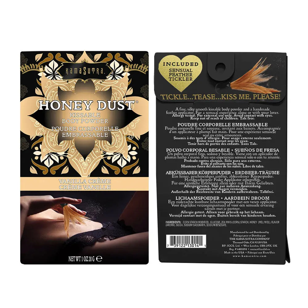 Honey Dust Vanilla Creme 1 Oz – body-safe materials | Fu'Cha Exotics