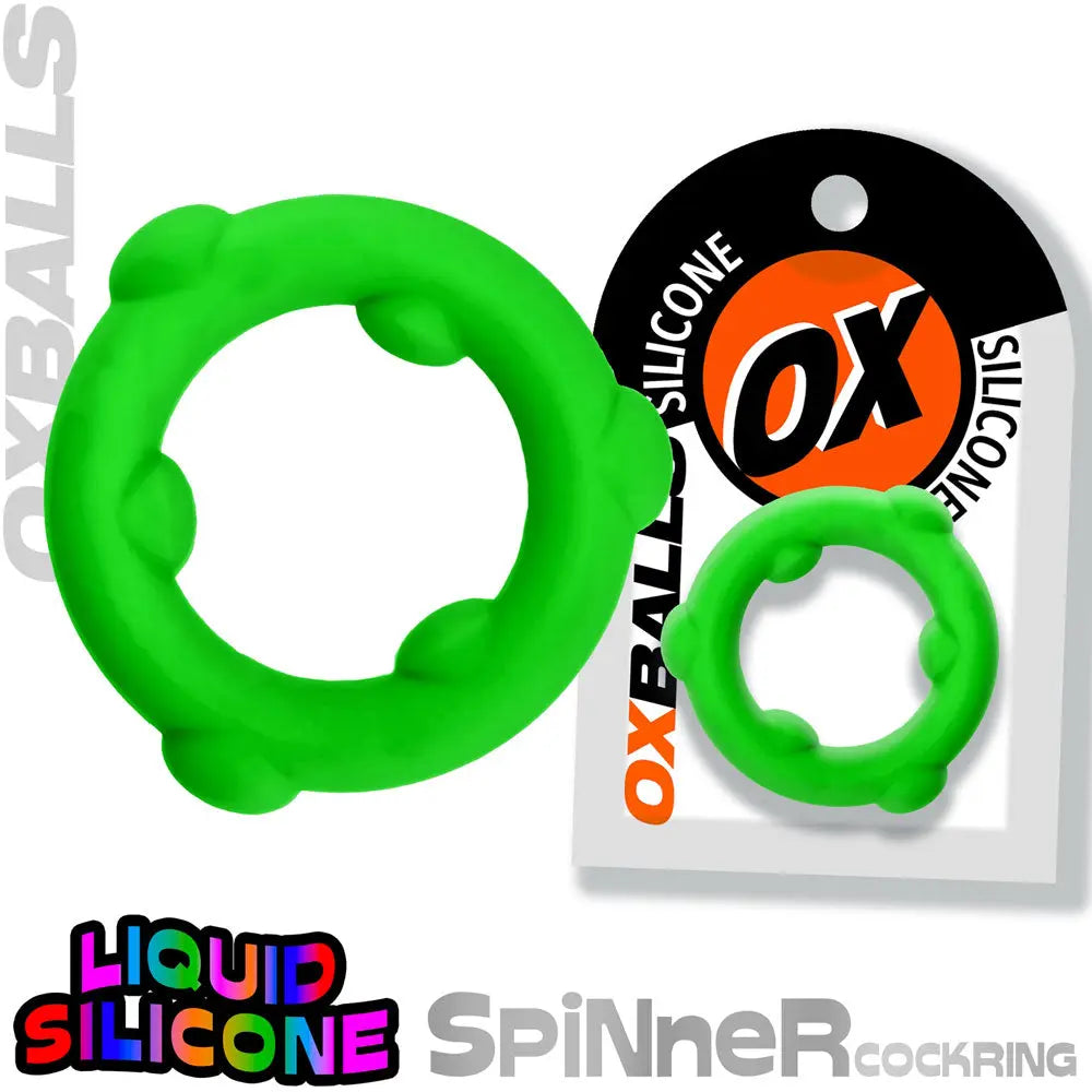 Spinner Single Silicone Ring - Frog Silicone – body-safe materials | Fu'Cha Exotics
