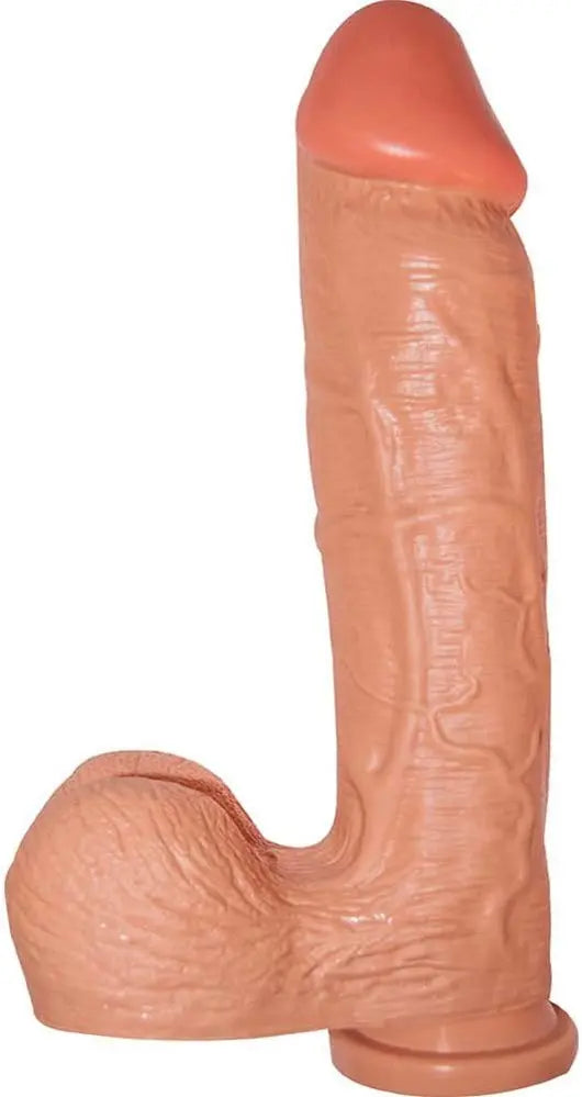 All American Ultra Whoppers - 10 in Straight Dong -Flesh – body-safe materials | Fu'Cha Exotics