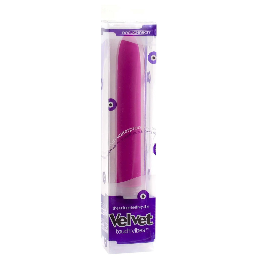 Velvet Touch Vibes - Magenta – body-safe materials fully waterproof | Fu'Cha Exotics