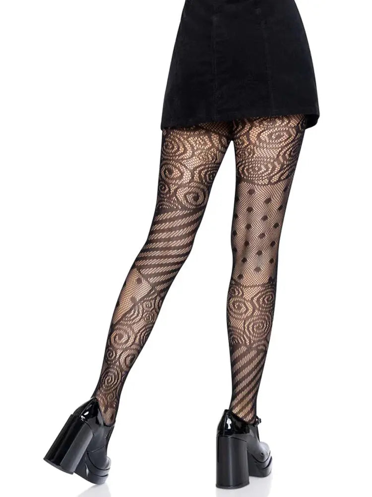 Doll Net Tights - One Size - Black – body-safe materials | Fu'Cha Exotics