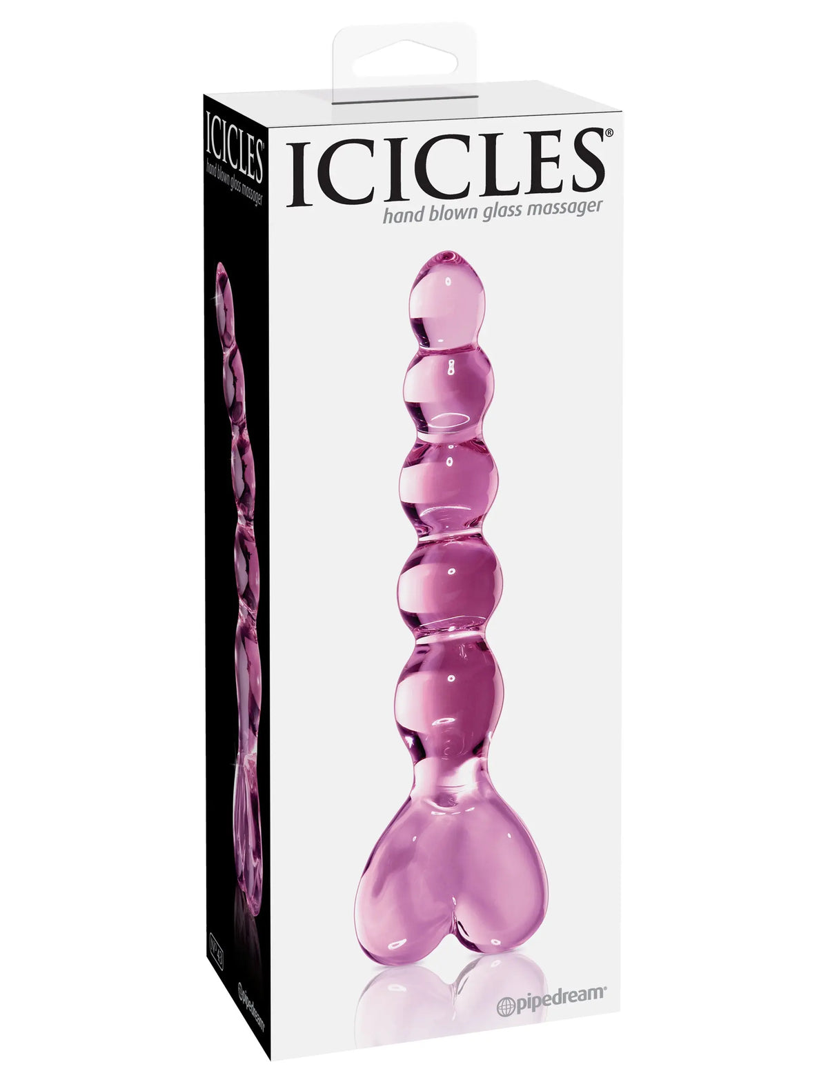 Icicles No. 43 - Pink – body-safe materials | Fu'Cha Exotics