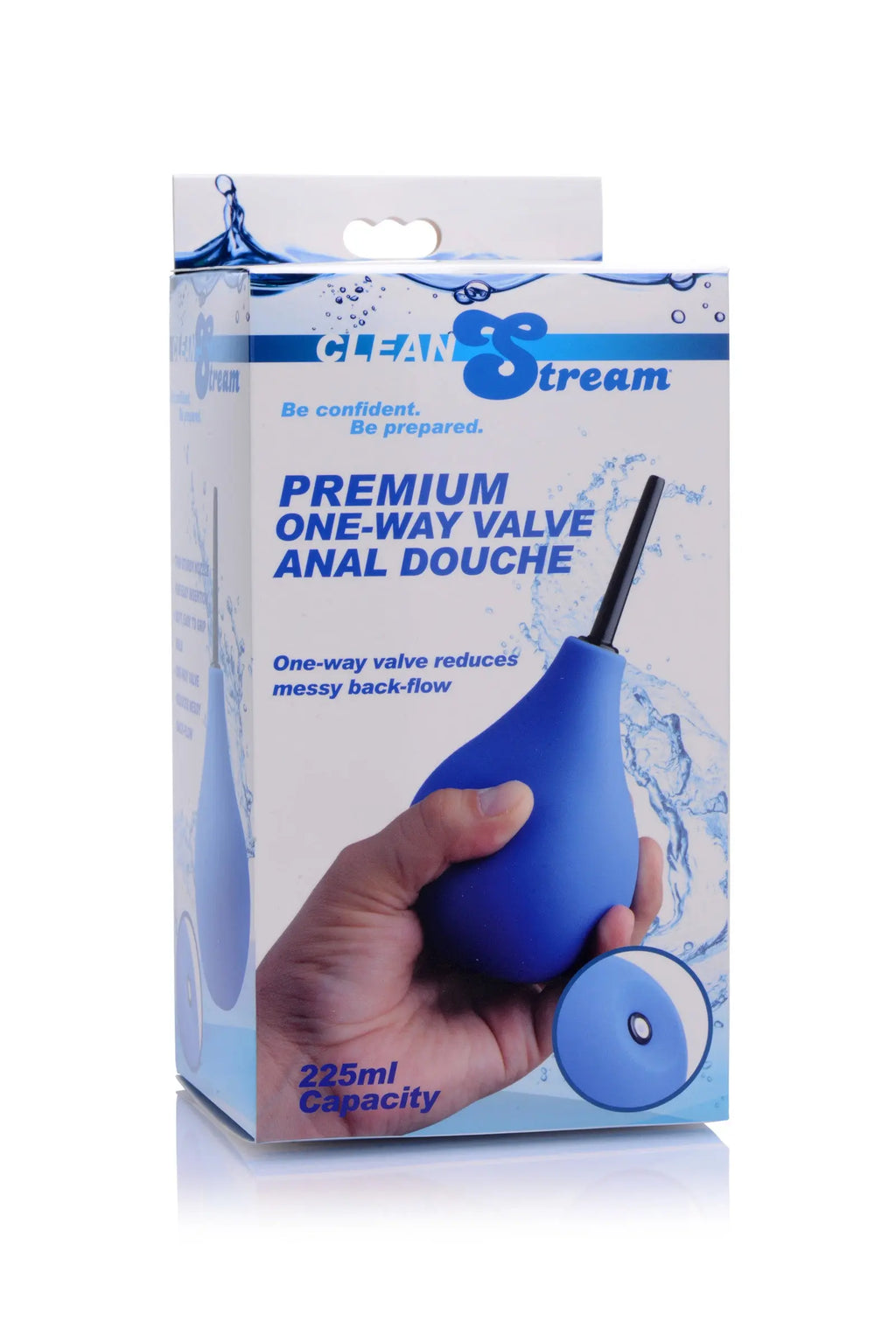 Premium One- Way Valve Anal Douche – body-safe materials | Fu'Cha Exotics