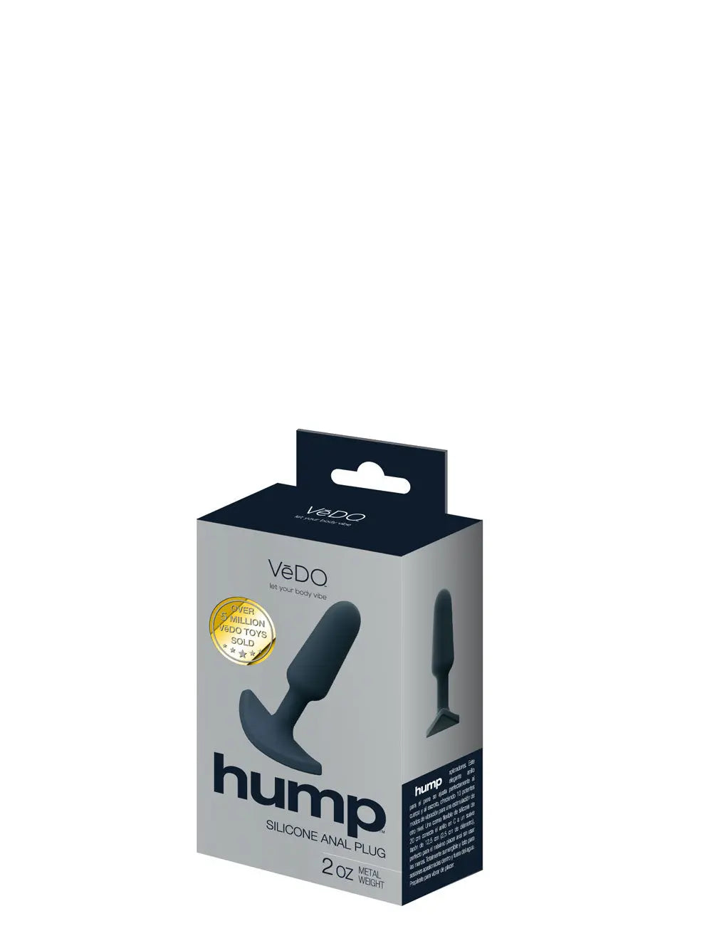 Hump Silicone Anal Plug - Black – body-safe silicone | Fu'Cha Exotics