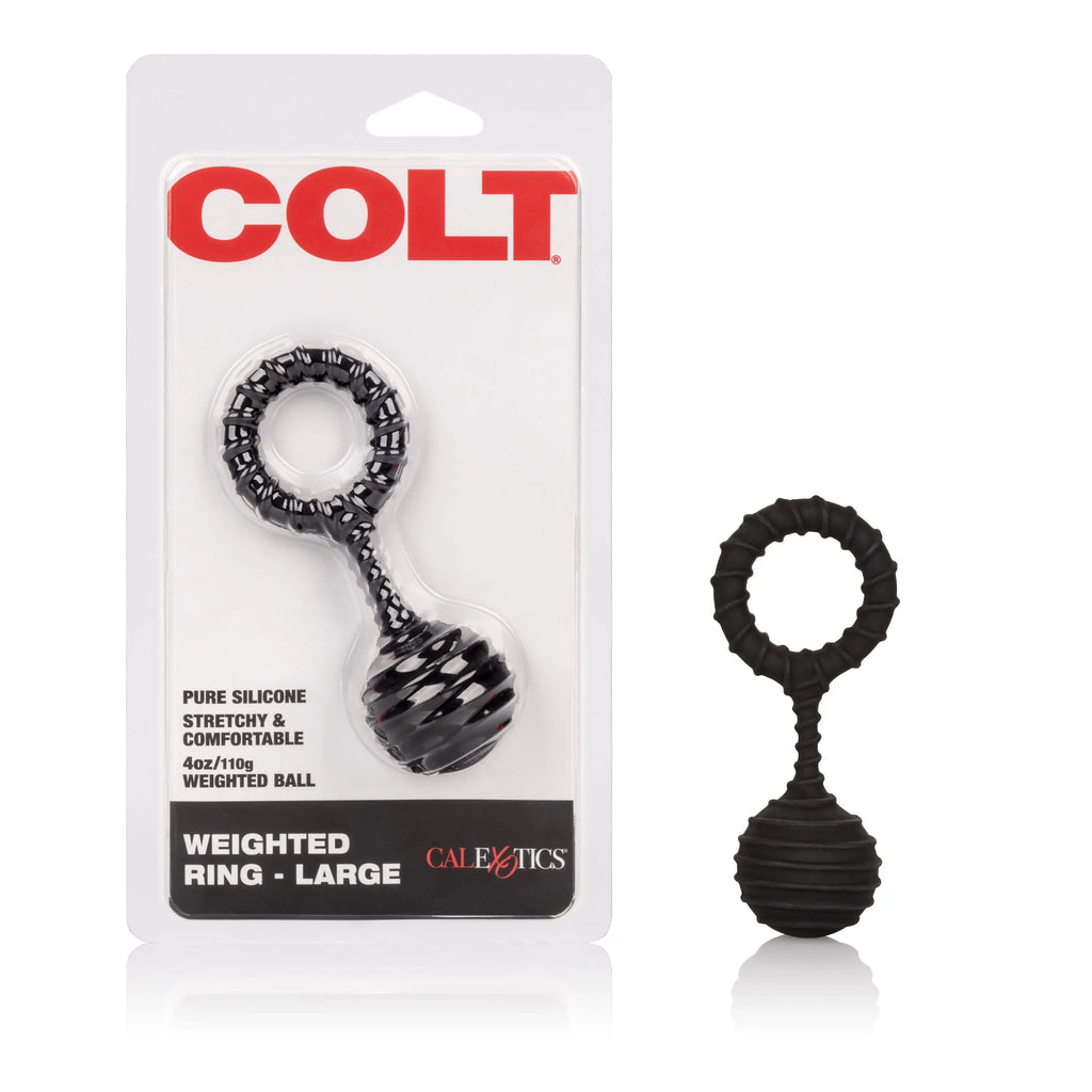 Colt Weighted Ring Large – body-safe silicone | Fu'Cha Exotics