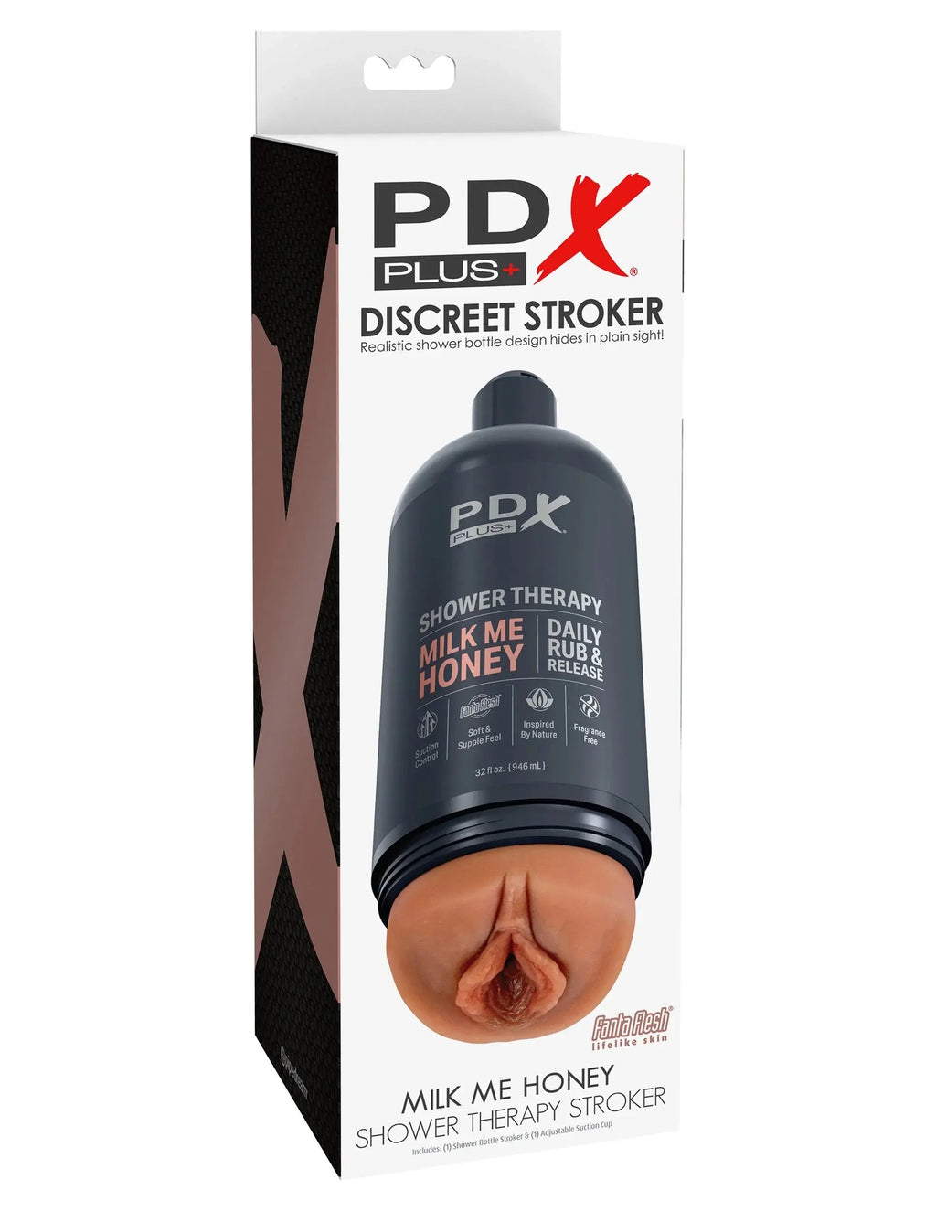 Shower Therapy - Milk Me Honey - Tan – body-safe materials suction stimulation | Fu'Cha Exotics