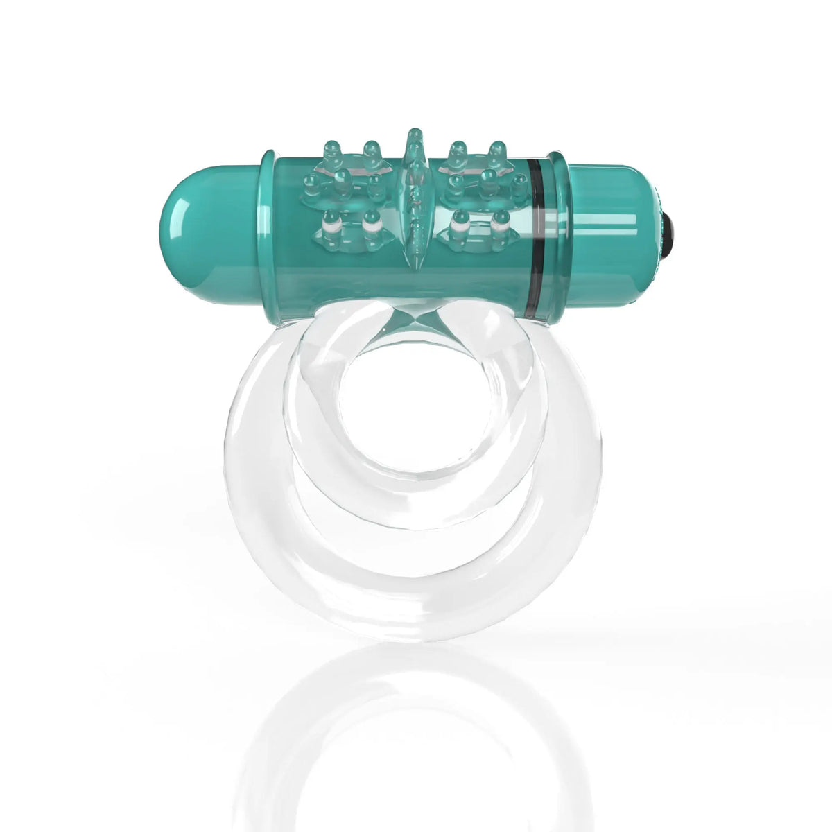 Screaming O 4t - Double O 6 Super Powered Vibrating Double Ring - Kiwi – body-safe materials | Fu'Cha Exotics