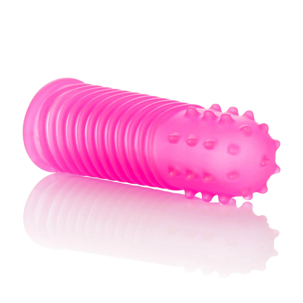 Intimate Play Finger Tingler - Pink – body-safe materials | Fu'Cha Exotics