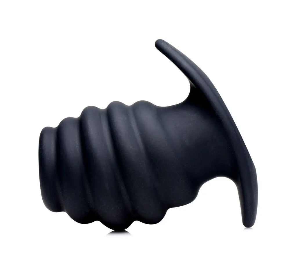 Hive Ass Tunnel Silicone Ribbed Hollow Anal Plug - Medium – body-safe silicone | Fu'Cha Exotics